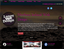 Tablet Screenshot of lanocwebdesign.co.uk